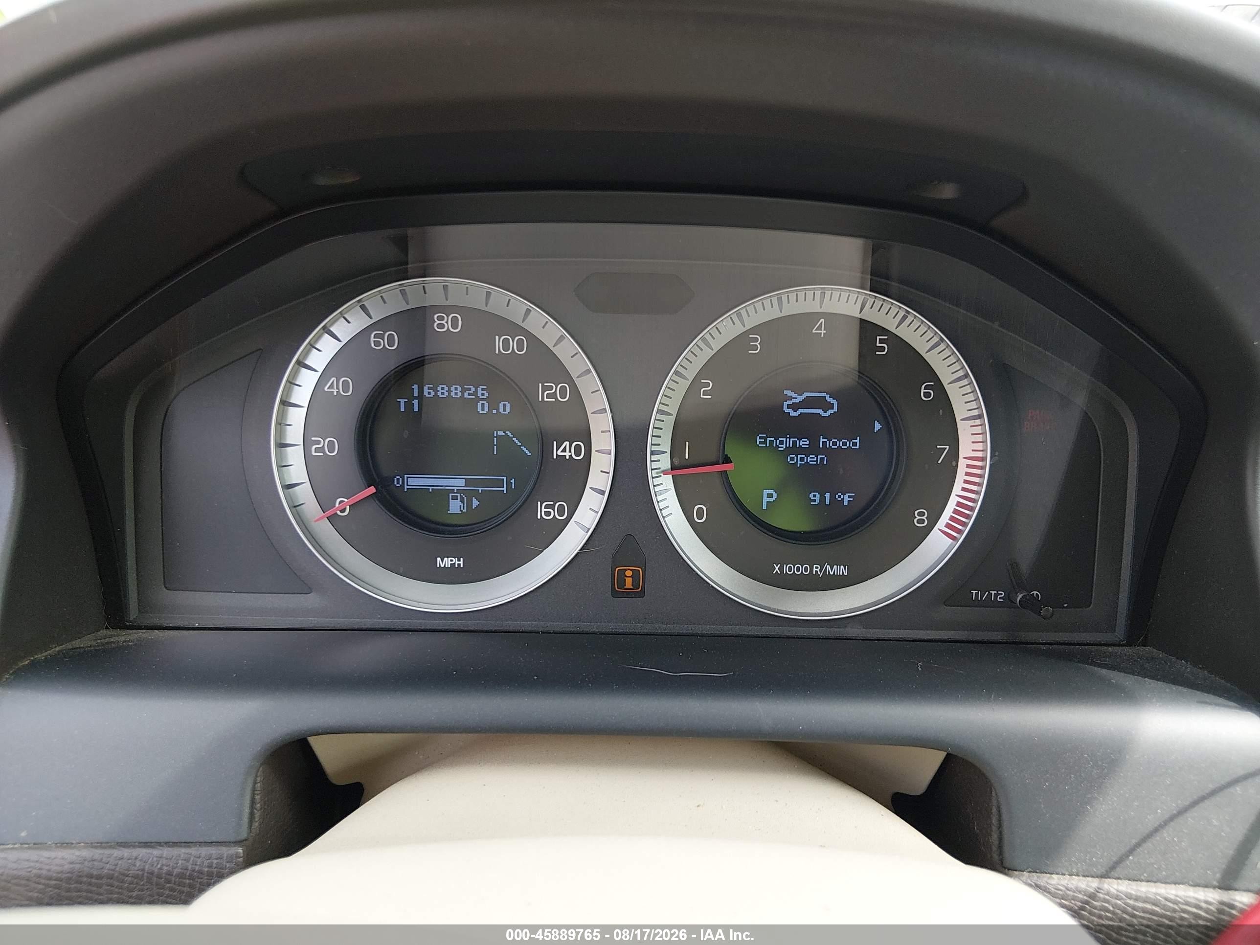 2010 Volvo Xc60 T6/t6 R-design Brown vin: YV4992DZ3A2019579