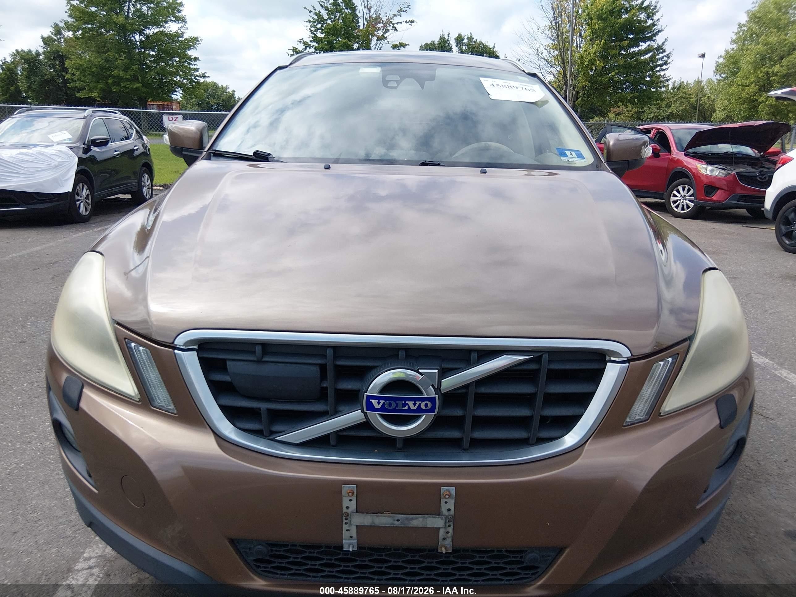 2010 Volvo Xc60 T6/t6 R-design Brown vin: YV4992DZ3A2019579