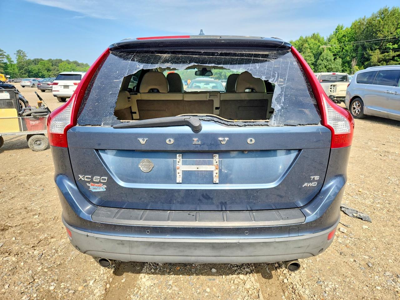 2010 Volvo Xc60 T6 Blue vin: YV4992DZ4A2024886