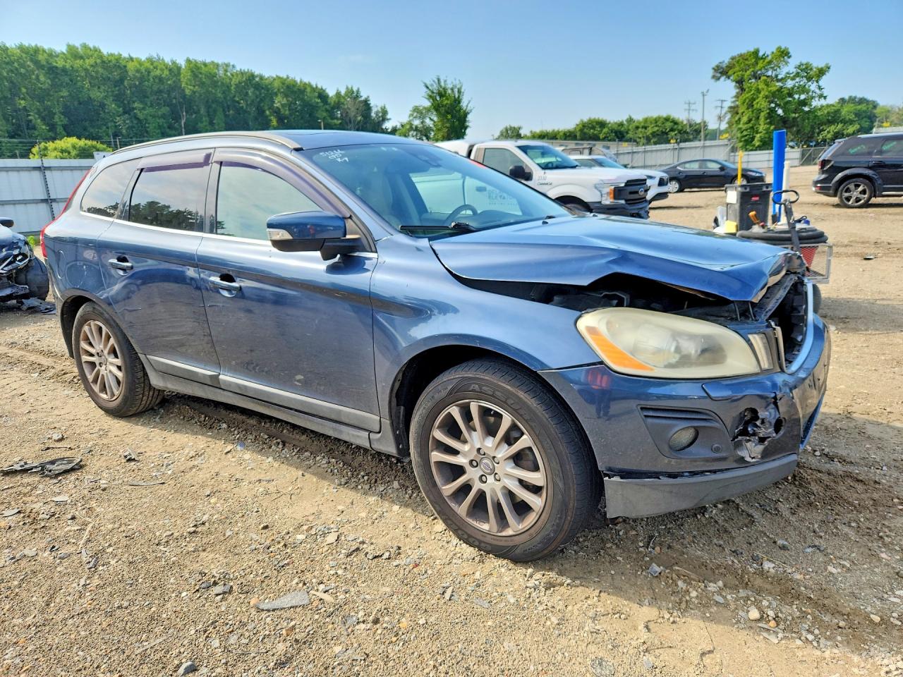 2010 Volvo Xc60 T6 Blue vin: YV4992DZ4A2024886