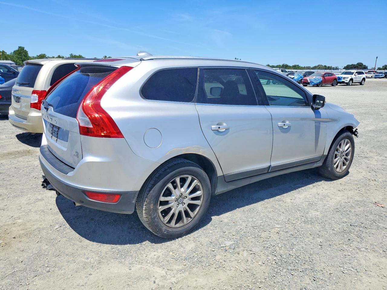 2010 Volvo Xc60 T6 Silver vin: YV4992DZ5A2030504