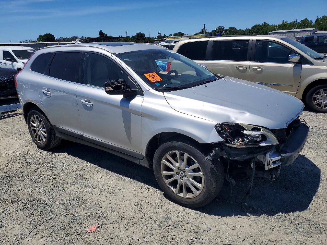 2010 Volvo Xc60 T6 Silver vin: YV4992DZ5A2030504