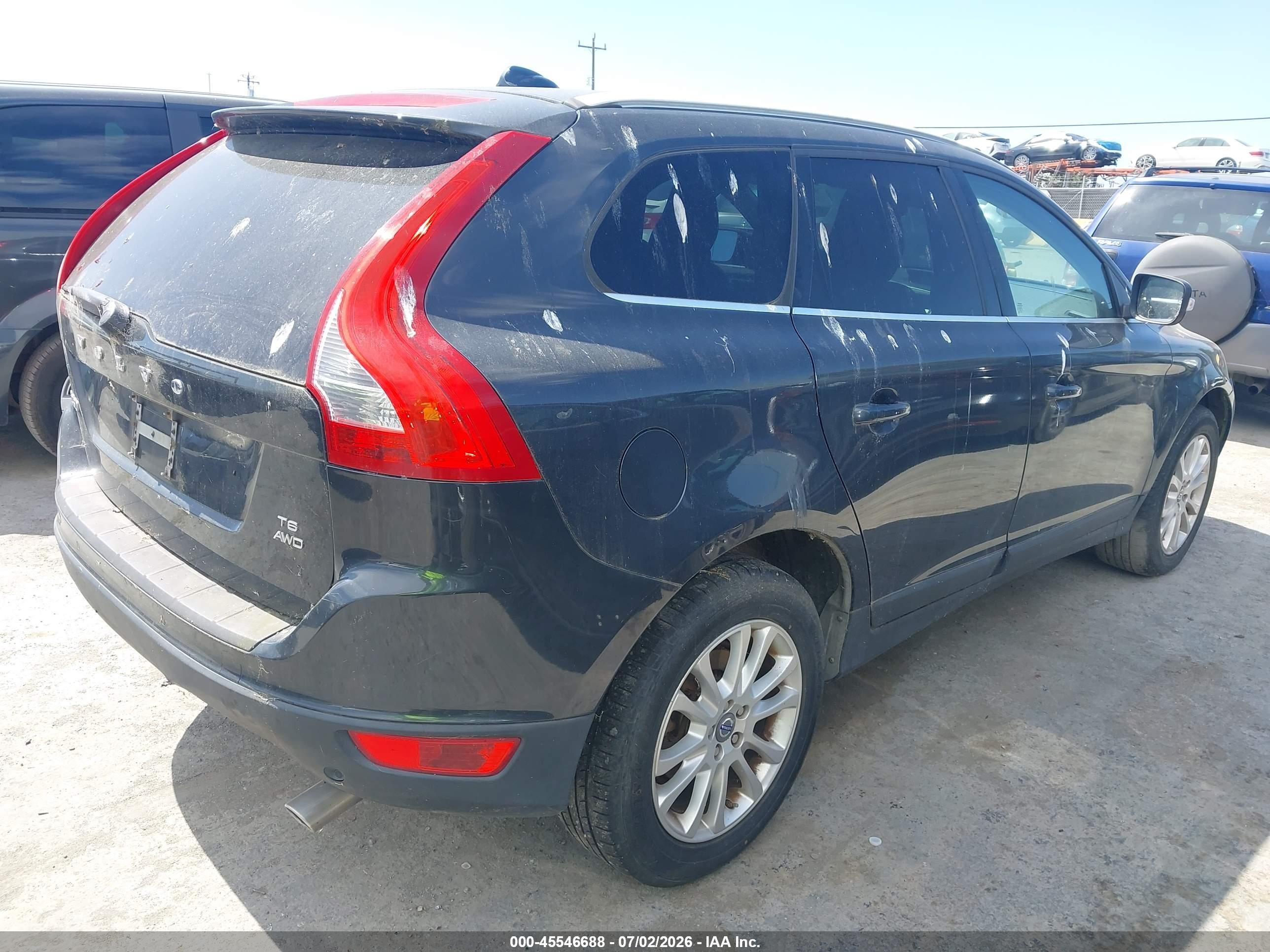 2010 Volvo Xc60 T6/t6 R-design Blue vin: YV4992DZ7A2097198