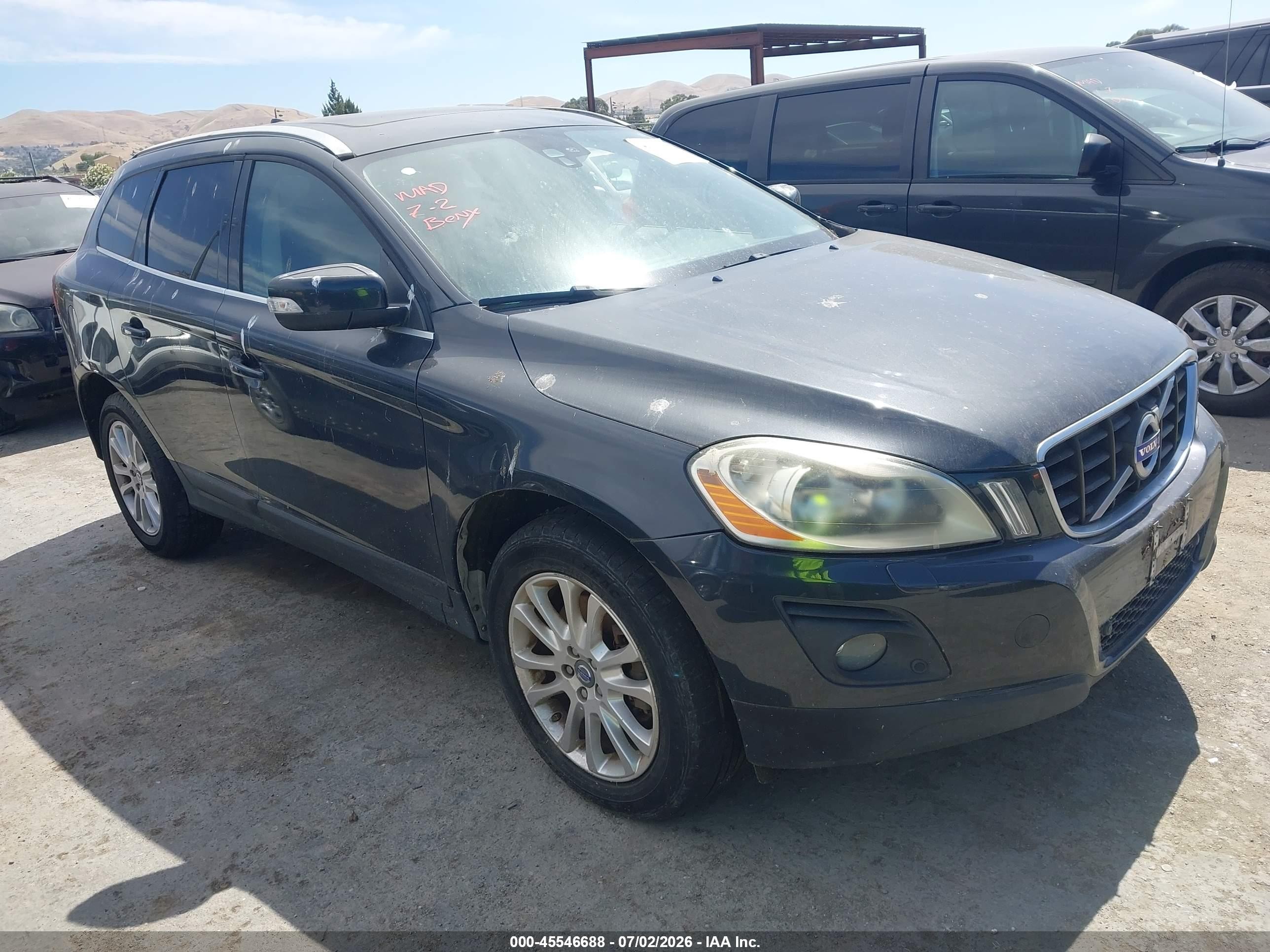 2010 Volvo Xc60 T6/t6 R-design Blue vin: YV4992DZ7A2097198