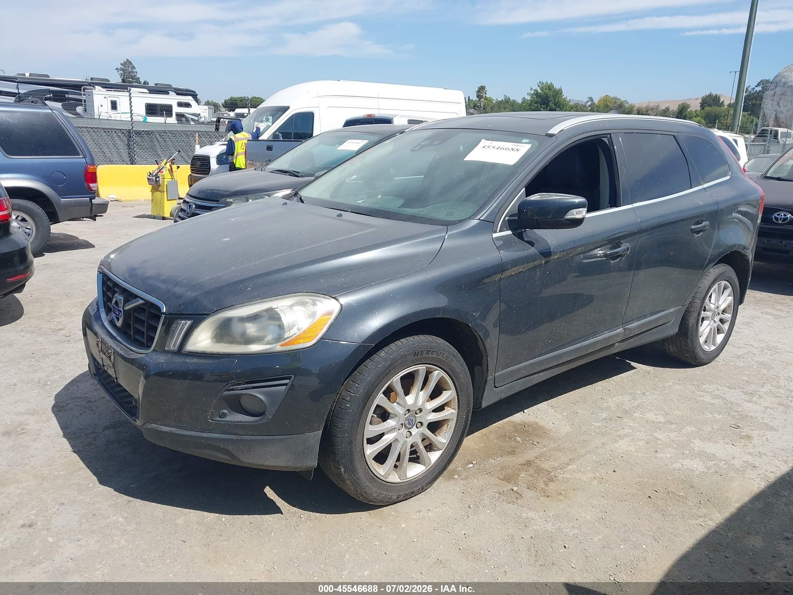 2010 Volvo Xc60 T6/t6 R-design Blue vin: YV4992DZ7A2097198