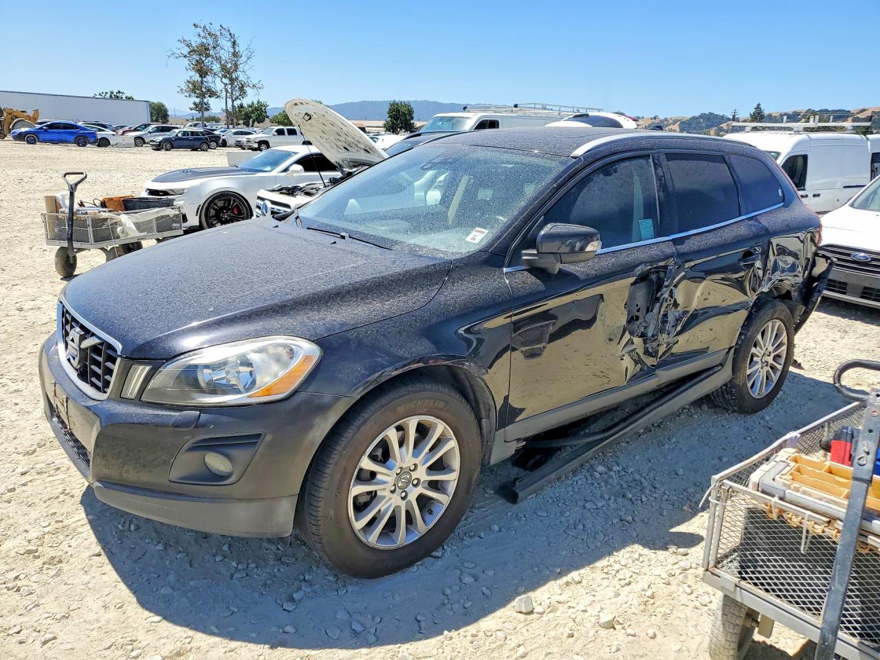 2010 Volvo Xc60 T6 Black vin: YV4992DZ7A2118566