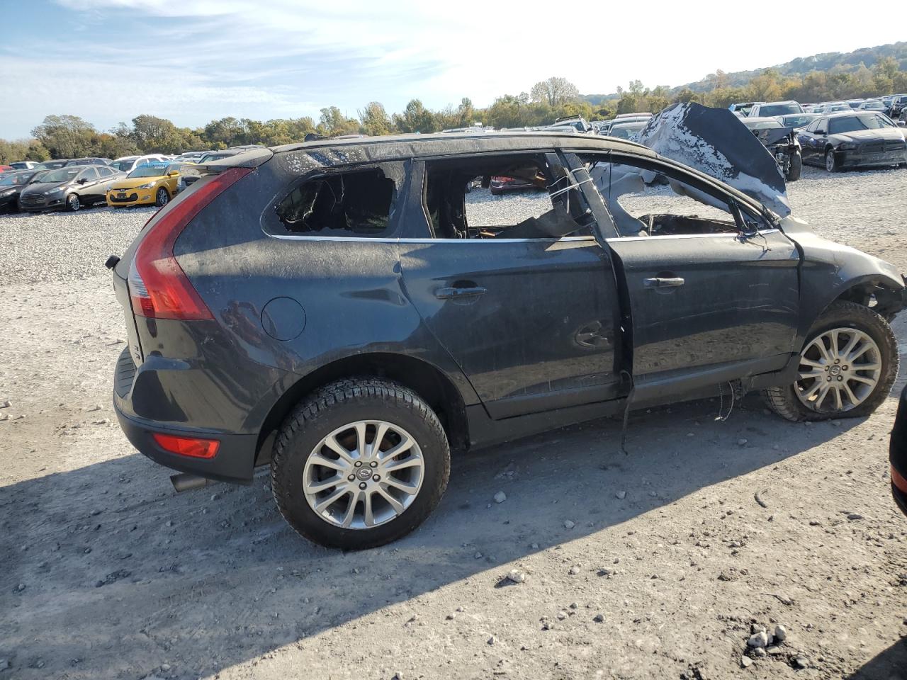 2010 Volvo Xc60 T6 Black vin: YV4992DZ8A2019464