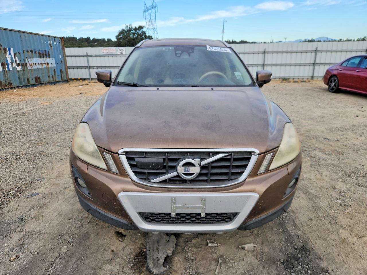 2010 Volvo Xc60 T6 Brown vin: YV4992DZ8A2020985