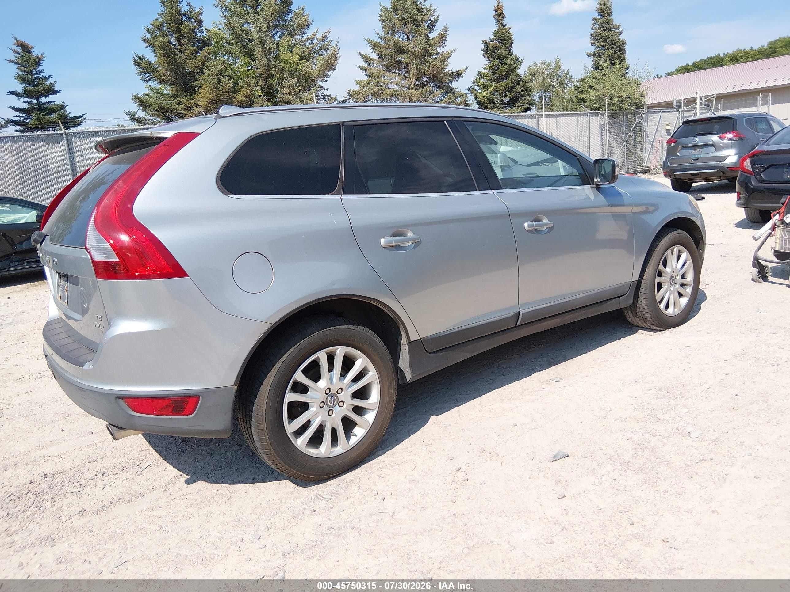 2010 Volvo Xc60 T6/t6 R-design Silver vin: YV4992DZXA2054331