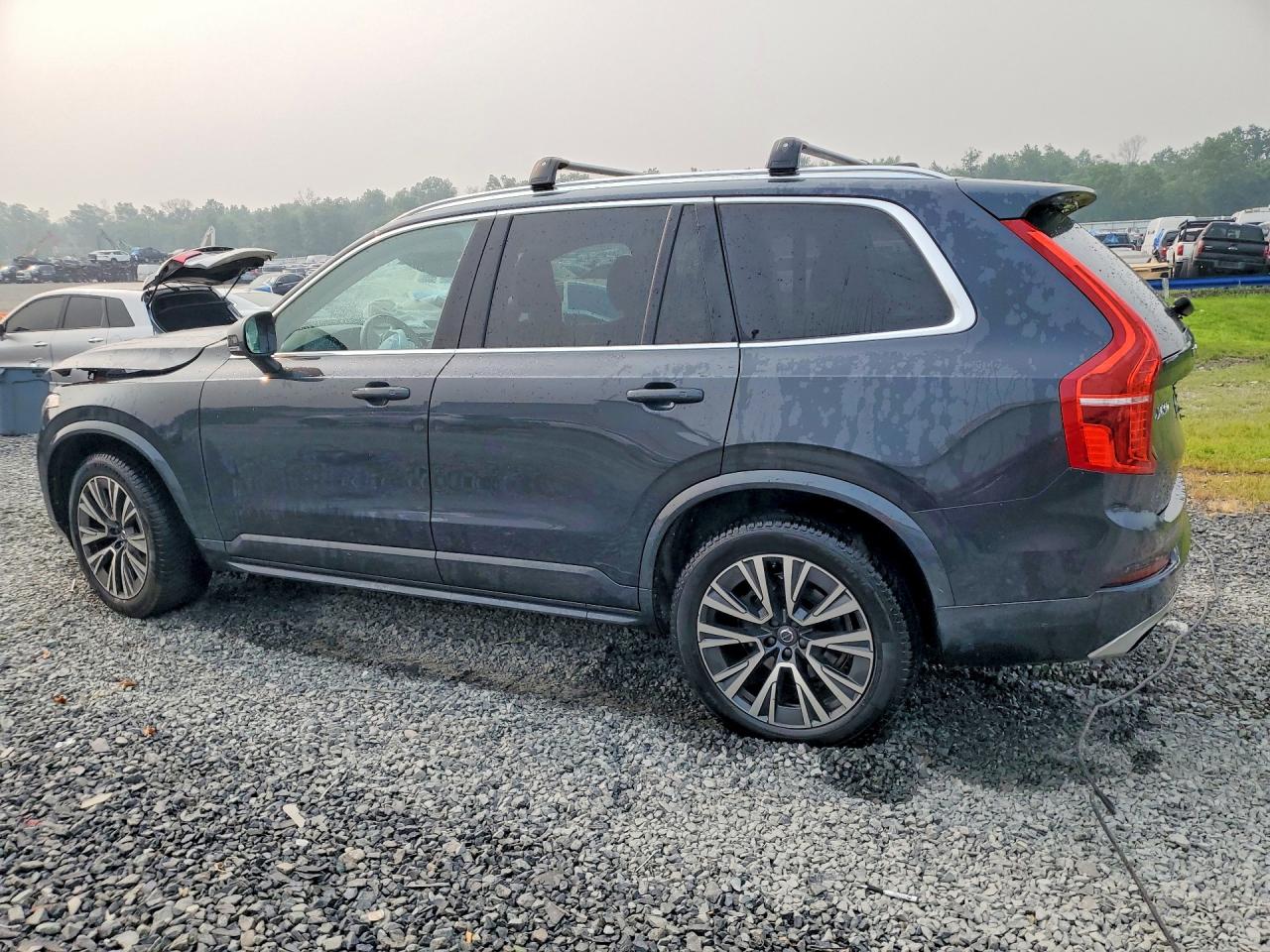 2021 Volvo Xc90 T6 Momentum Серый vin: YV4A221K1M1696469