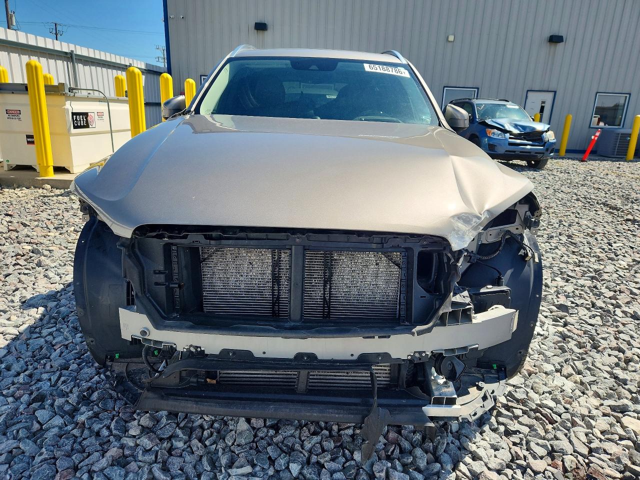 2020 Volvo Xc90 T6 Inscription Gray vin: YV4A221L9L1579763