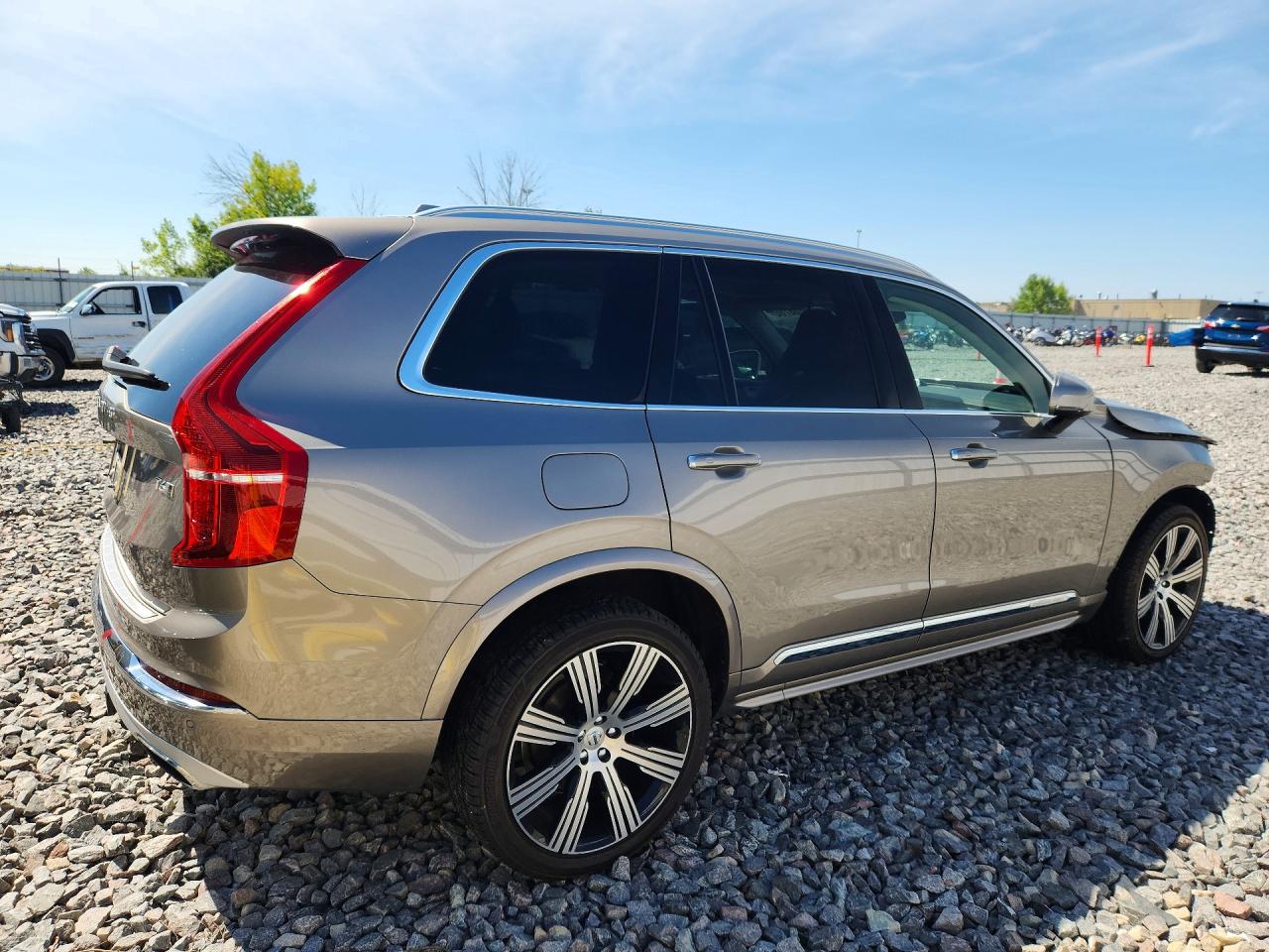 2020 Volvo Xc90 T6 Inscription Gray vin: YV4A221L9L1579763