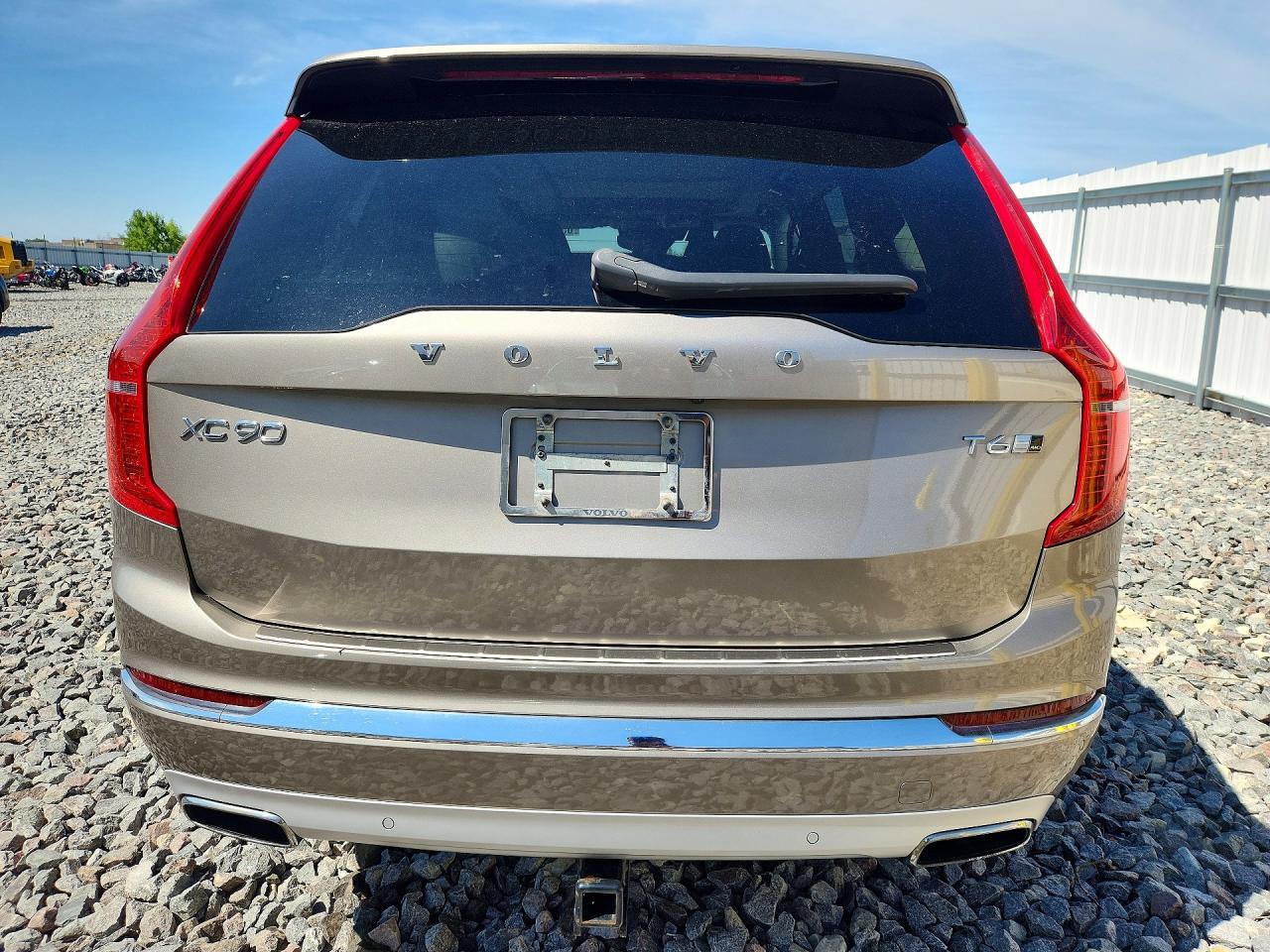 2020 Volvo Xc90 T6 Inscription Gray vin: YV4A221L9L1579763