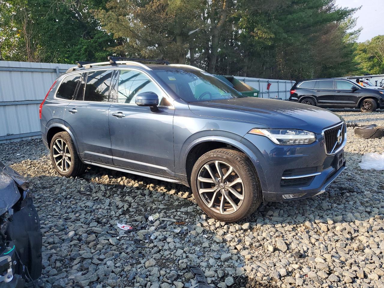 2019 Volvo Xc90 T6 Momentum Blue vin: YV4A22PK0K1420420