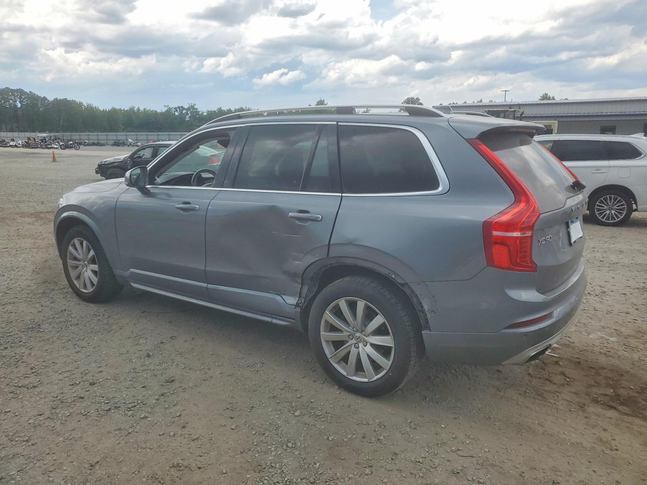 2016 Volvo Xc90 T6 Gray vin: YV4A22PK1G1027985
