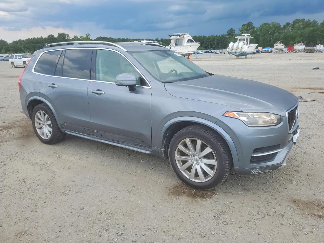 2016 Volvo Xc90 T6 Gray vin: YV4A22PK1G1027985