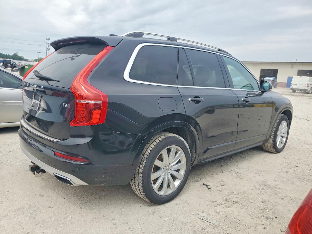 2017 Volvo Xc90 T6 Black vin: YV4A22PK2H1151040