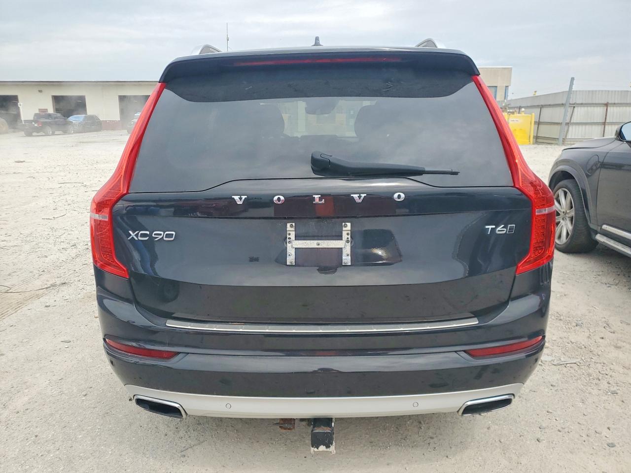 2017 Volvo Xc90 T6 Black vin: YV4A22PK2H1151040