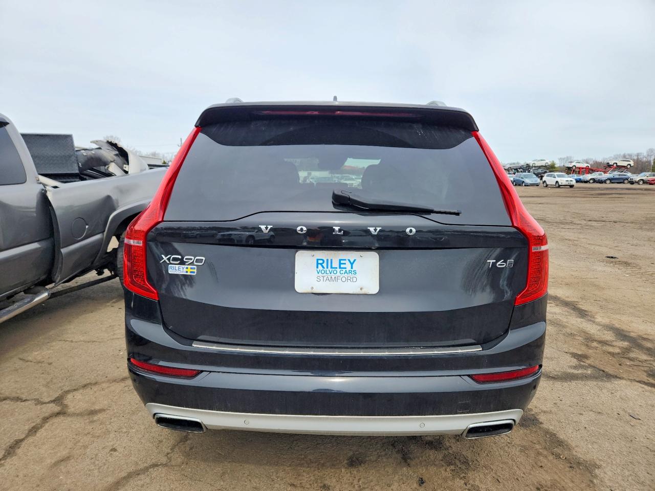 2018 Volvo Xc90 T6 Black vin: YV4A22PK2J1215681