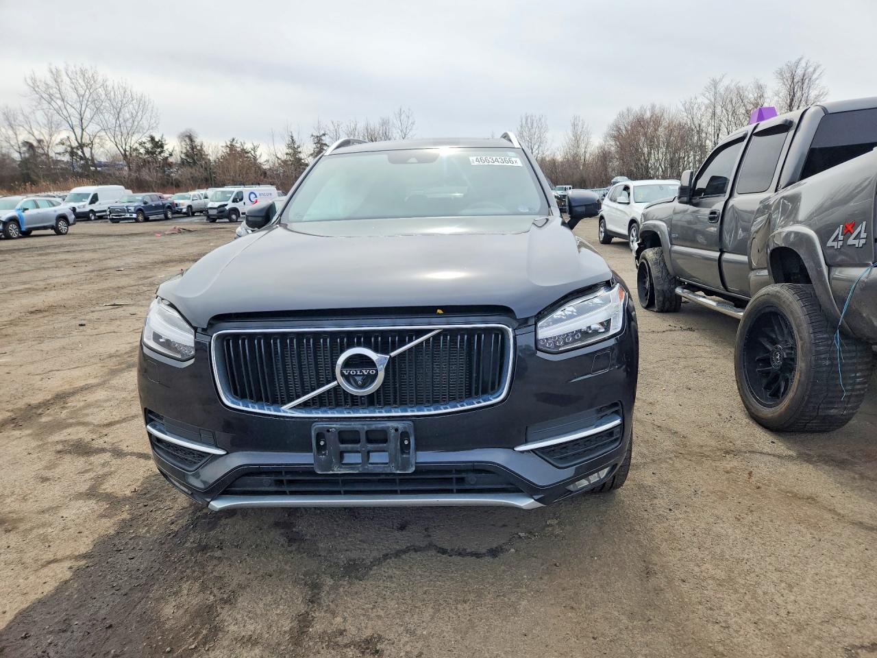 2018 Volvo Xc90 T6 Black vin: YV4A22PK2J1215681