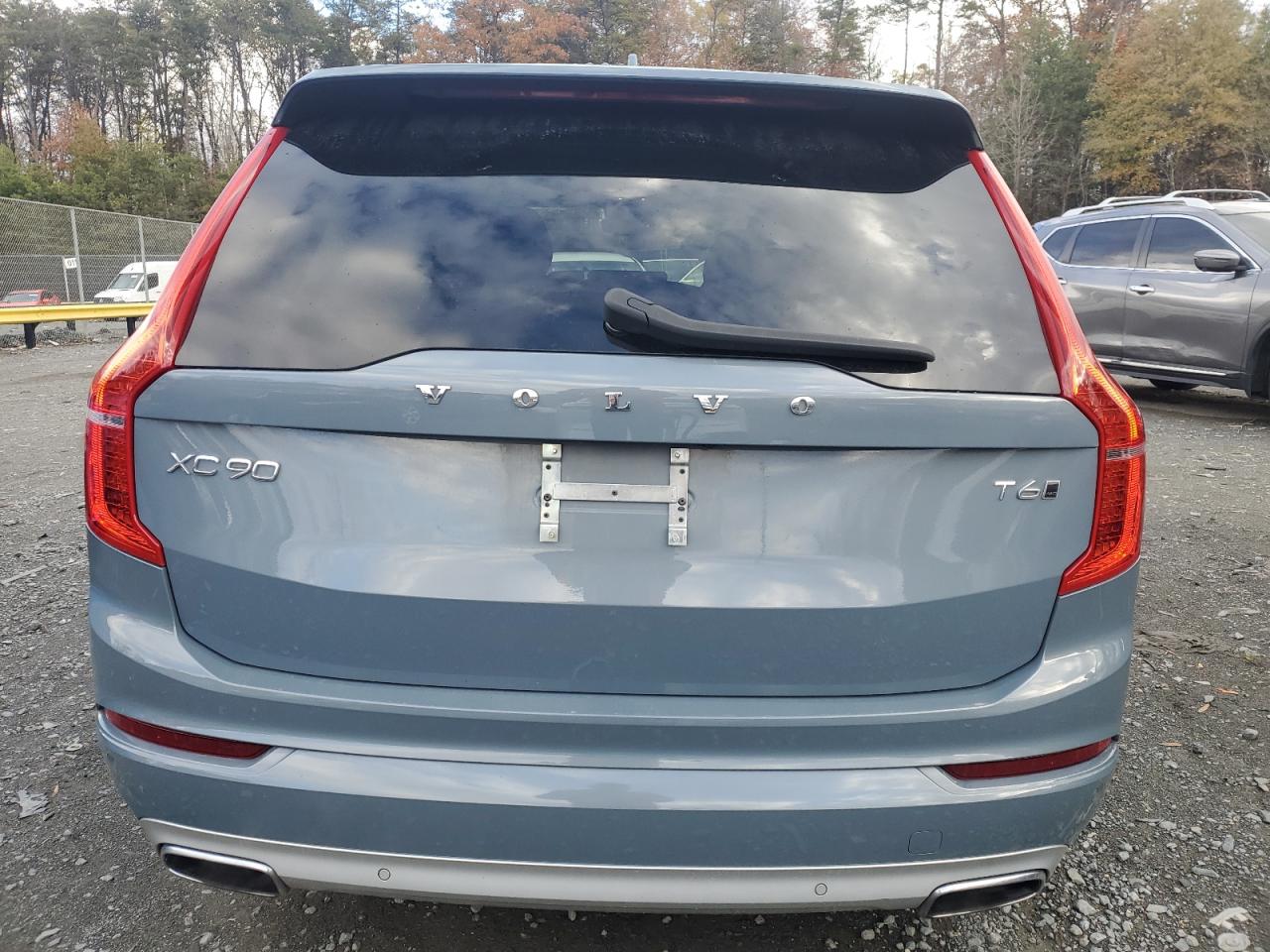 2020 Volvo Xc90 T6 Momentum Серый vin: YV4A22PK2L1558607