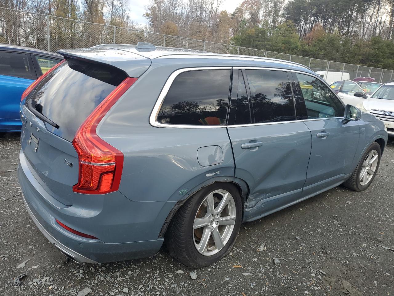 2020 Volvo Xc90 T6 Momentum Серый vin: YV4A22PK2L1558607