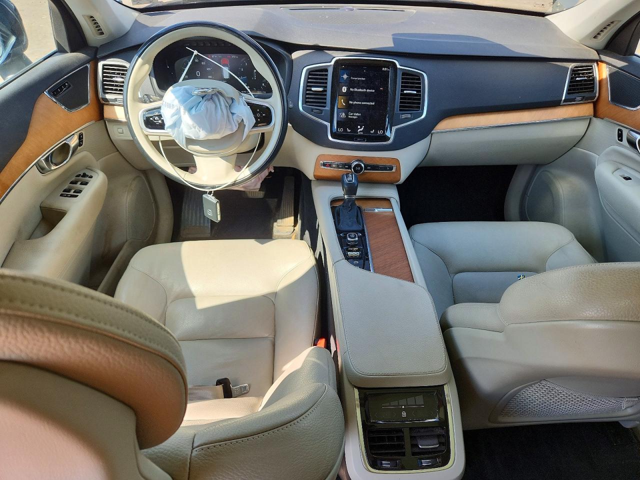 2021 Volvo Xc90 T6 Momentum Blue vin: YV4A22PK2M1754001
