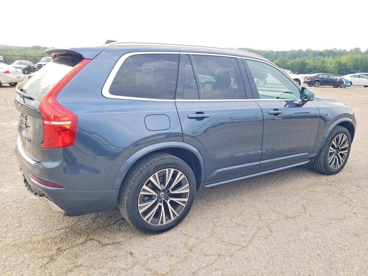2021 Volvo Xc90 T6 Momentum Blue vin: YV4A22PK2M1766939