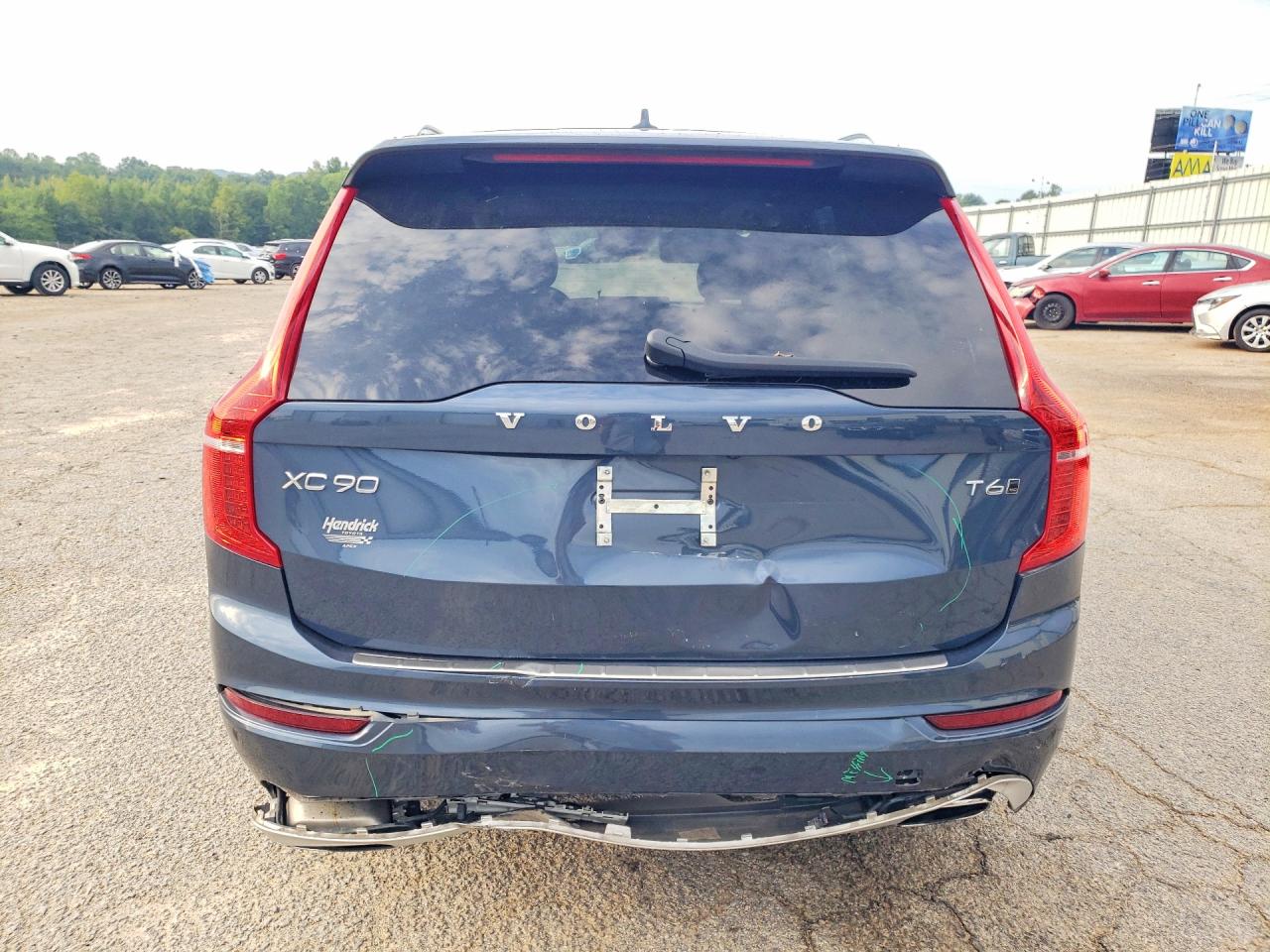 2021 Volvo Xc90 T6 Momentum Blue vin: YV4A22PK2M1766939