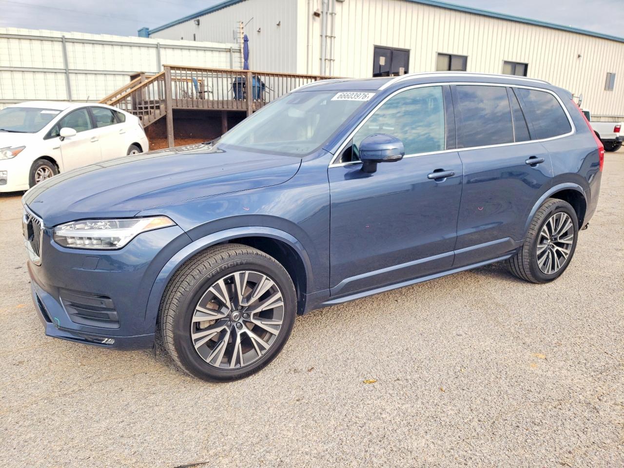 2021 Volvo Xc90 T6 Momentum Blue vin: YV4A22PK2M1766939