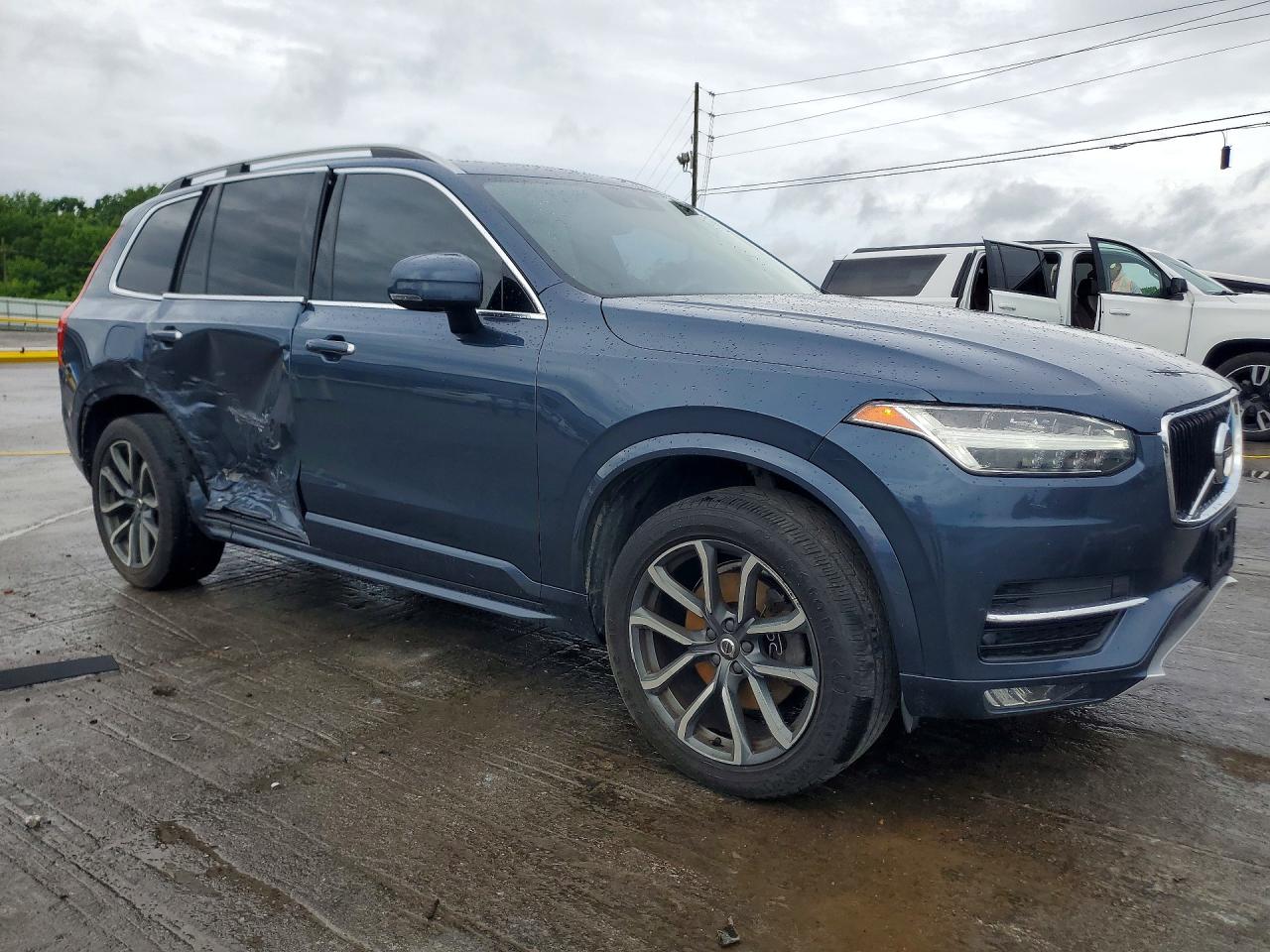 2019 Volvo Xc90 T6 Momentum Blue vin: YV4A22PK6K1417361
