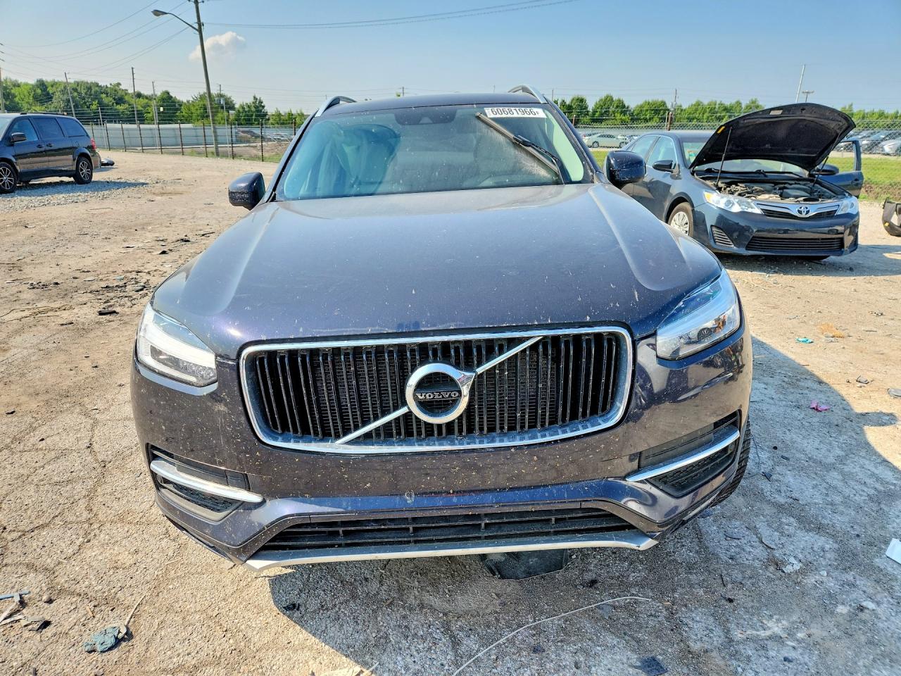 2019 Volvo Xc90 T6 Momentum Black vin: YV4A22PK7K1498886