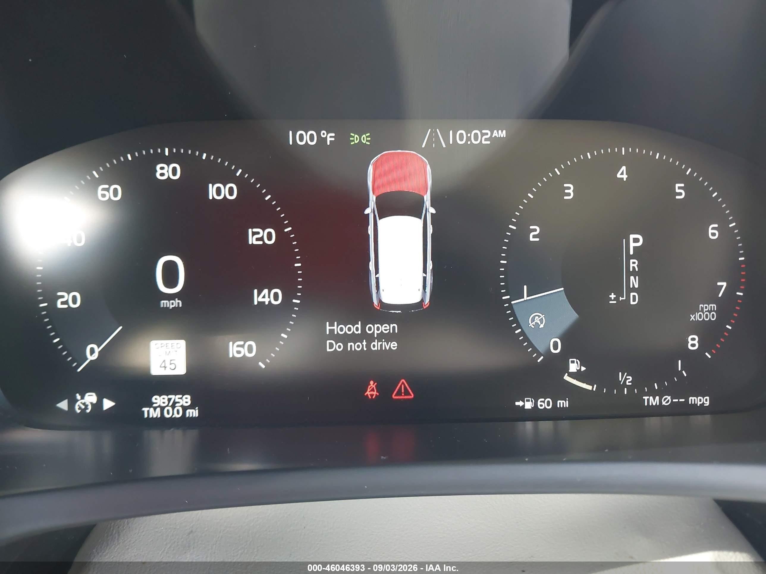 2016 Volvo Xc90 T6 Momentum Navy vin: YV4A22PK8G1095099