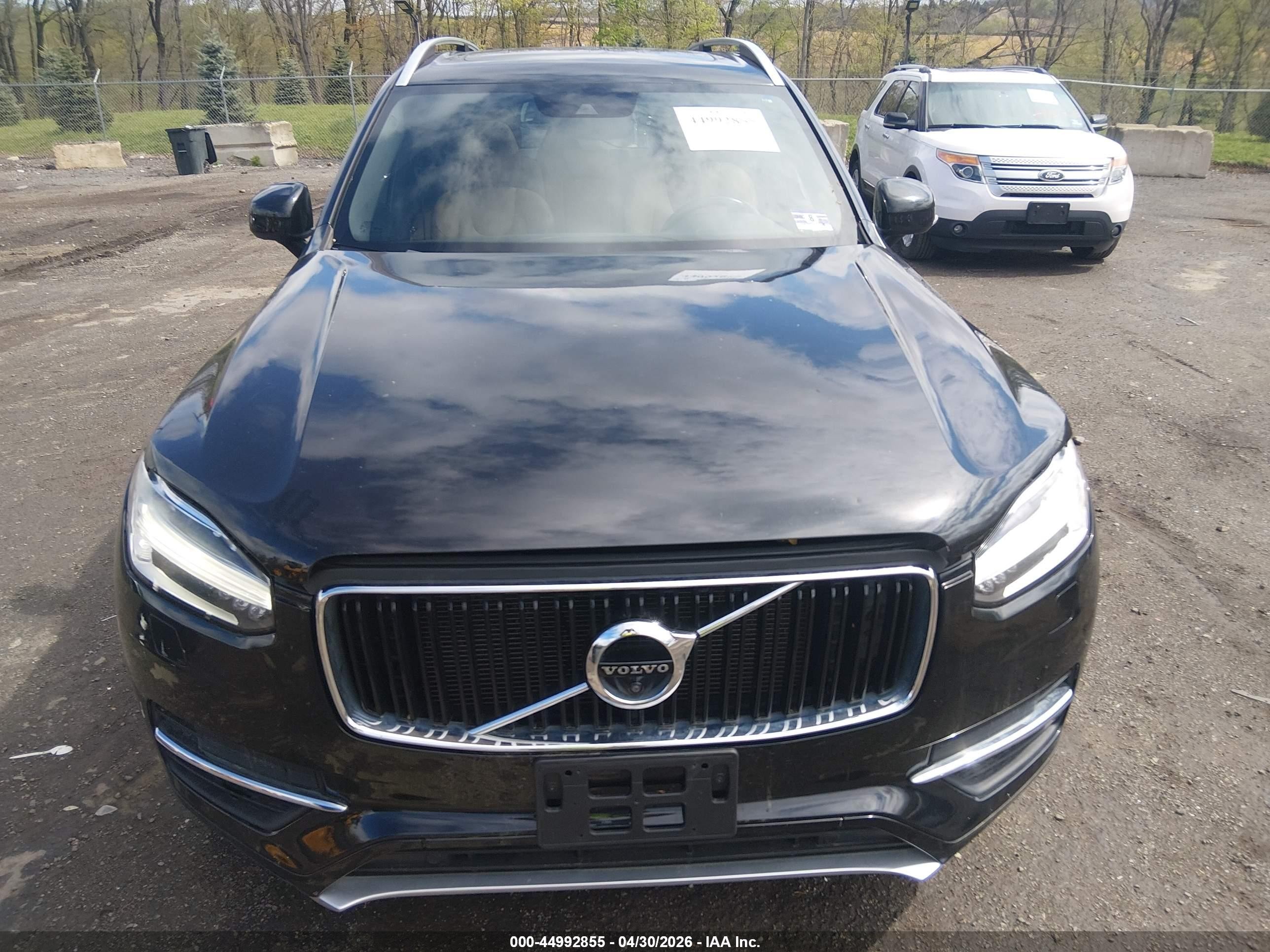 2017 Volvo Xc90 T6 Momentum Black vin: YV4A22PKXH1107951