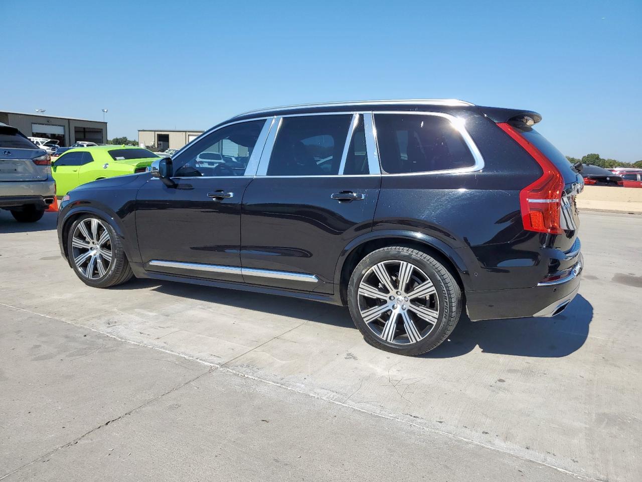 2020 Volvo Xc90 T6 Inscription Black vin: YV4A22PL2L1604901
