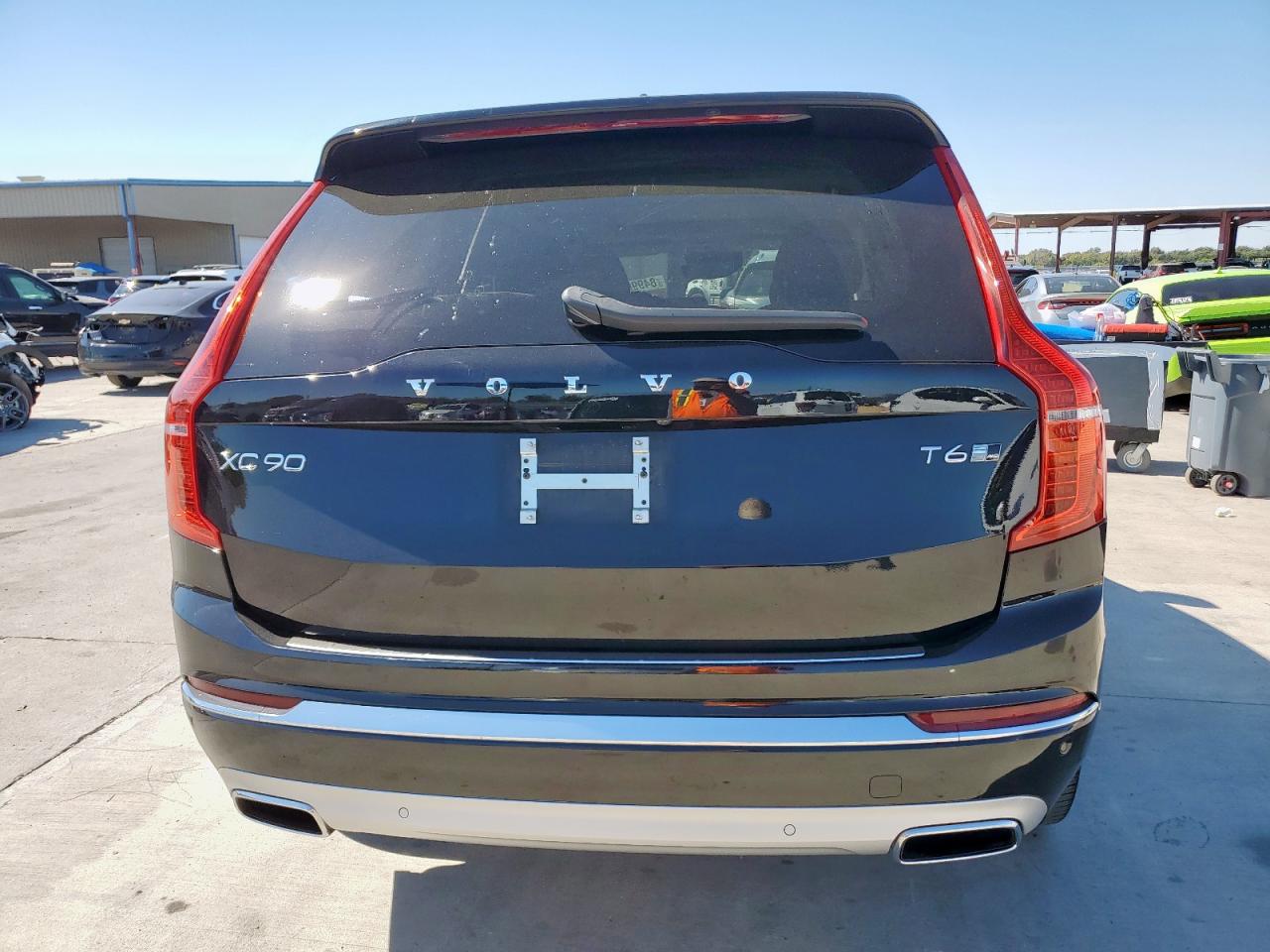 2020 Volvo Xc90 T6 Inscription Black vin: YV4A22PL2L1604901