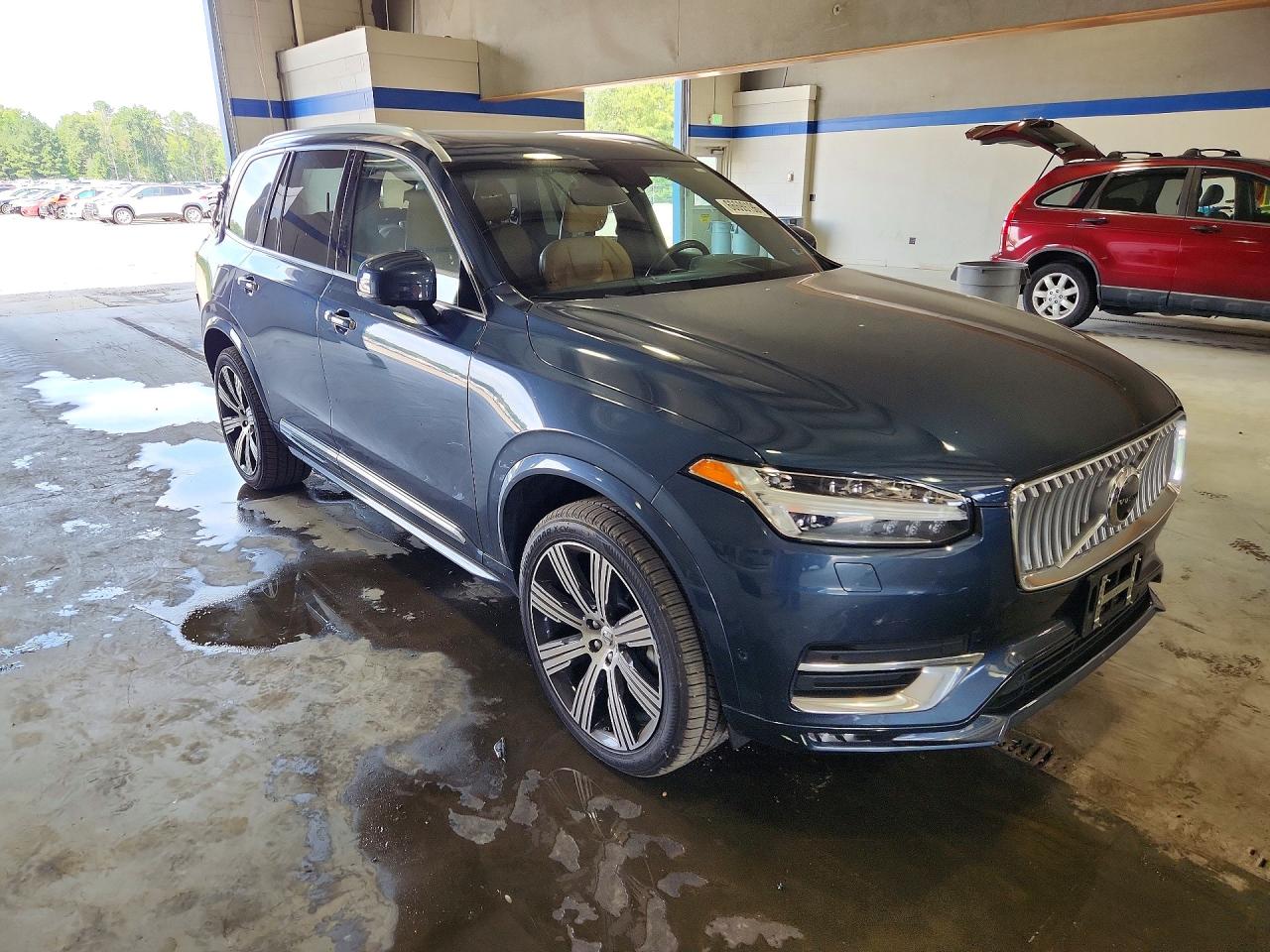 2022 Volvo Xc90 T6 Inscription Blue vin: YV4A22PL3N1779581