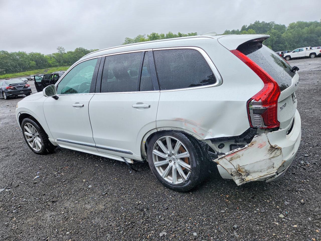 2016 Volvo Xc90 T6 Белый vin: YV4A22PL5G1028839
