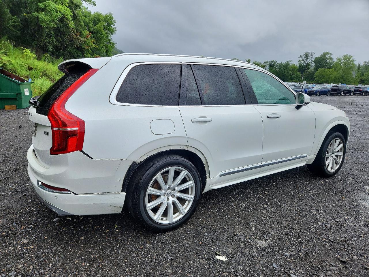 2016 Volvo Xc90 T6 Белый vin: YV4A22PL5G1028839