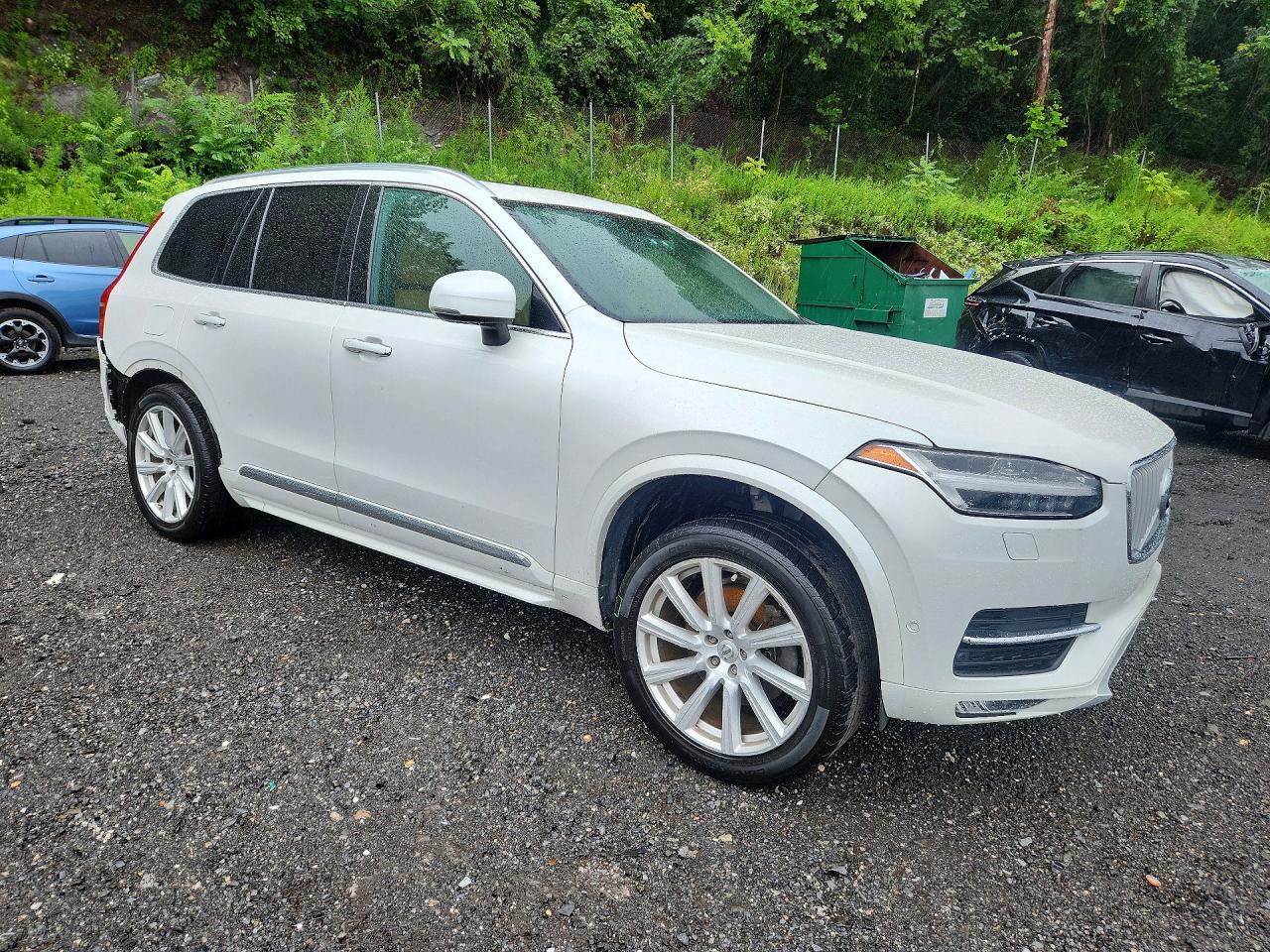 2016 Volvo Xc90 T6 Белый vin: YV4A22PL5G1028839