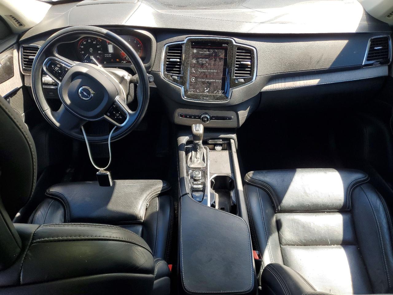2021 Volvo Xc90 T6 Inscription White vin: YV4A22PL6M1700483