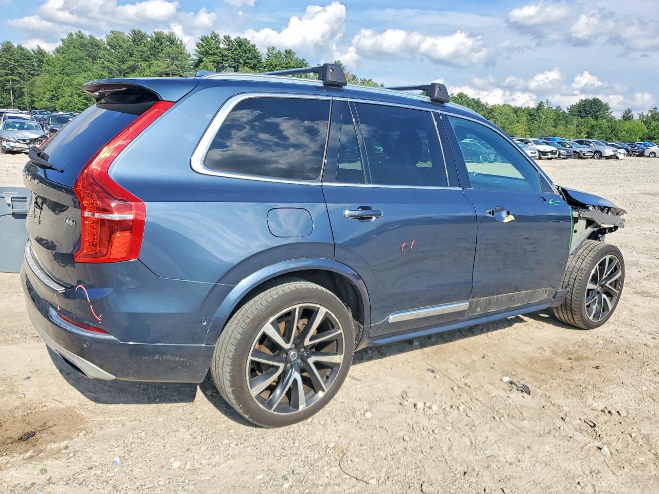 2018 Volvo Xc90 T6 Blue vin: YV4A22PL7J1356206