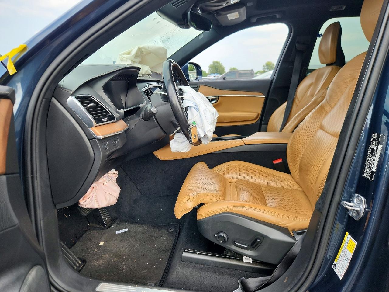 2019 Volvo Xc90 T6 Inscription Blue vin: YV4A22PL7K1454458
