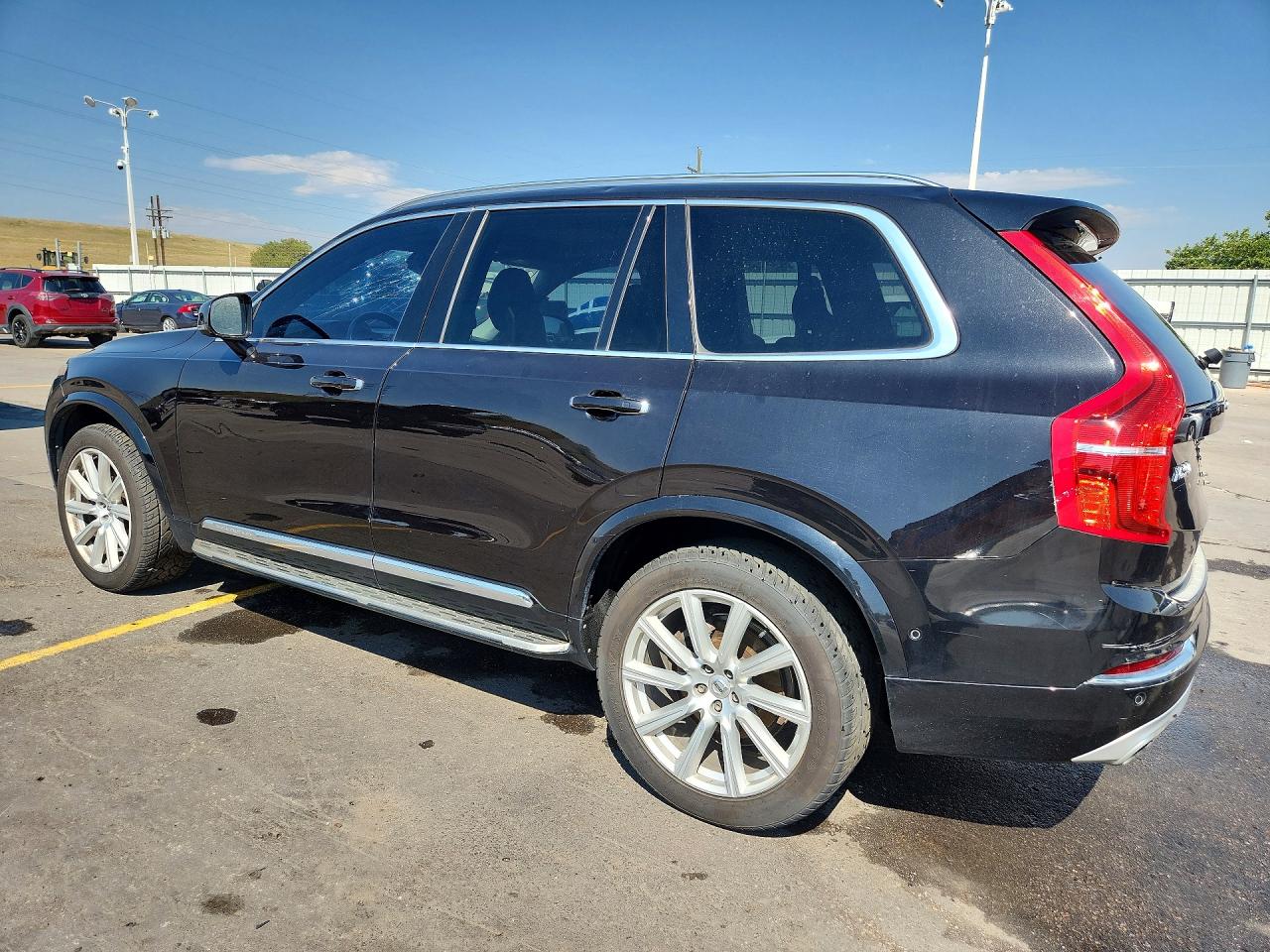 2016 Volvo Xc90 T6 Black vin: YV4A22PL8G1088596