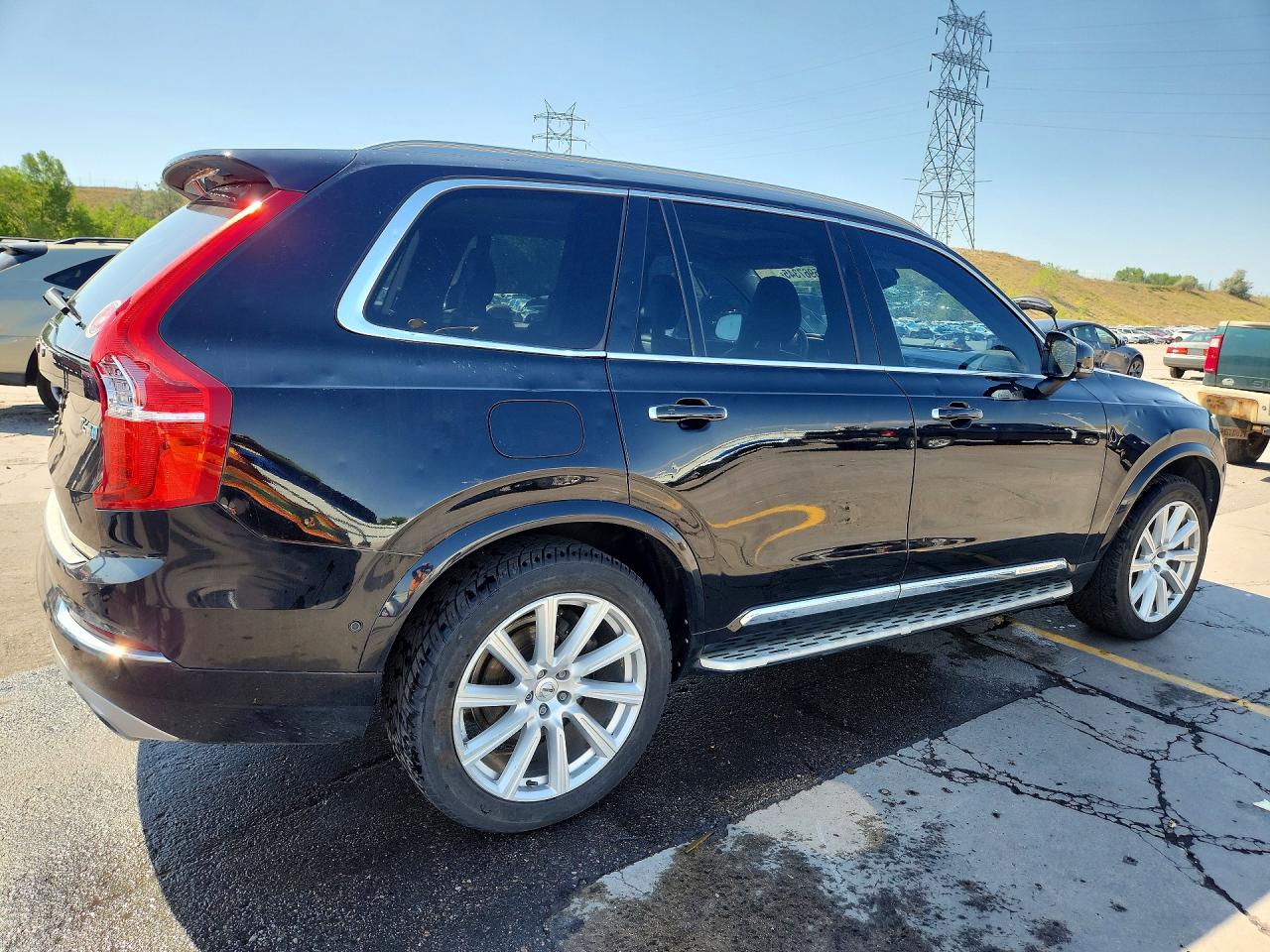 2016 Volvo Xc90 T6 Black vin: YV4A22PL8G1088596