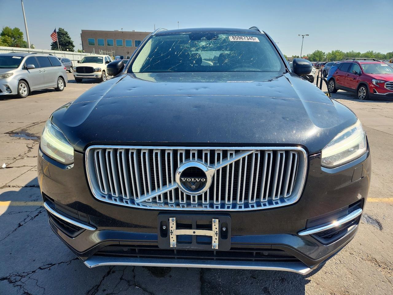 2016 Volvo Xc90 T6 Black vin: YV4A22PL8G1088596
