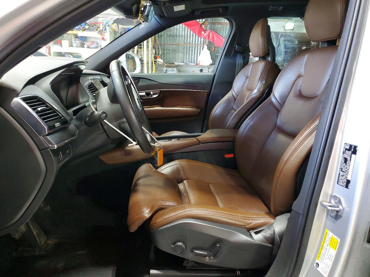 2021 Volvo Xc90 T6 Inscription Silver vin: YV4A22PL9M1689897