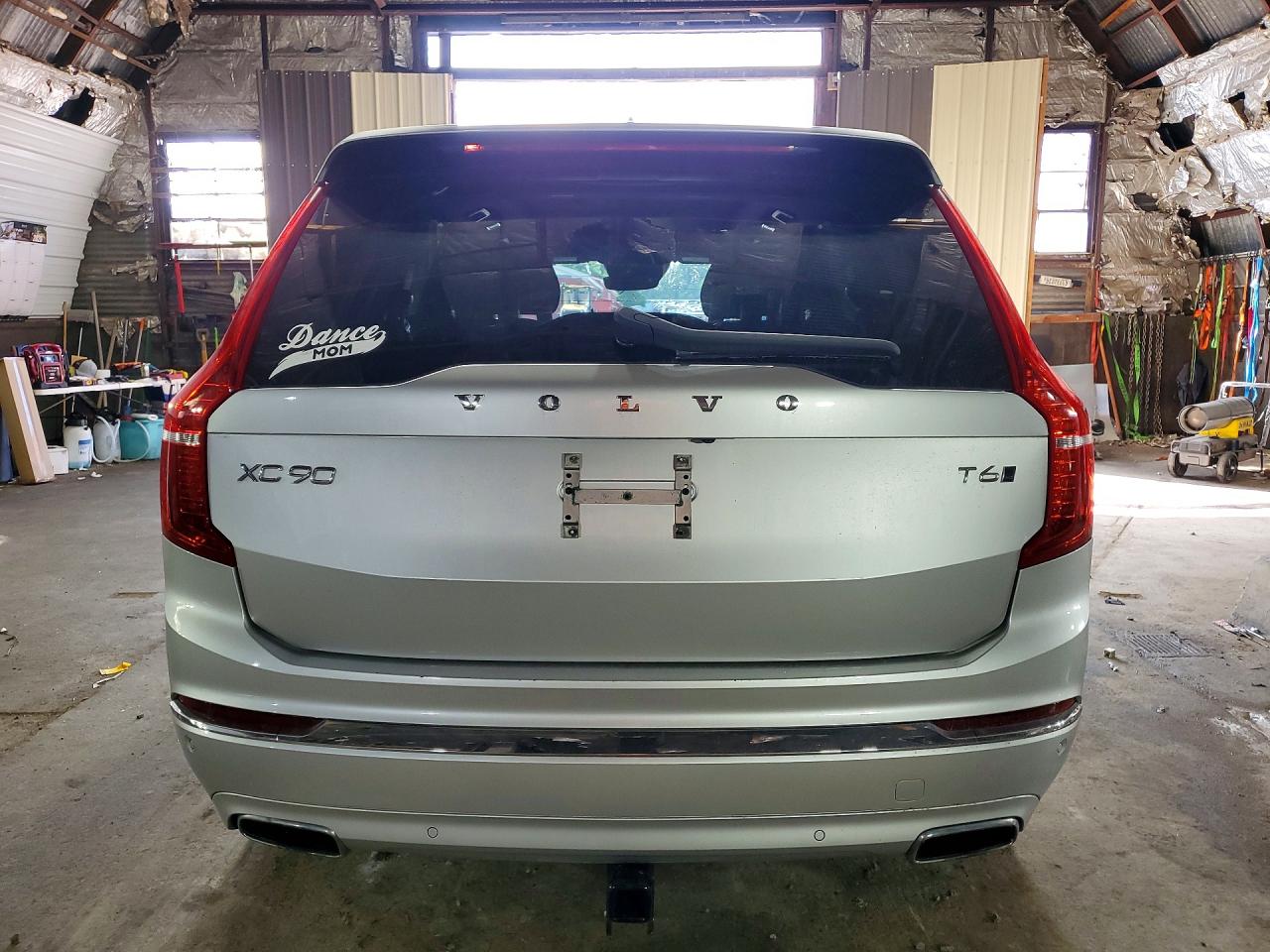 2021 Volvo Xc90 T6 Inscription Silver vin: YV4A22PL9M1689897