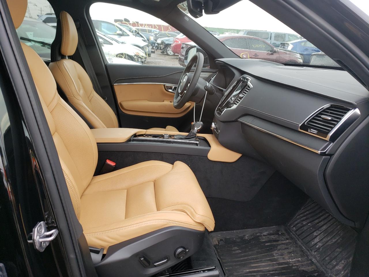 2022 Volvo Xc90 T6 Inscription Black vin: YV4A22PLXN1781862