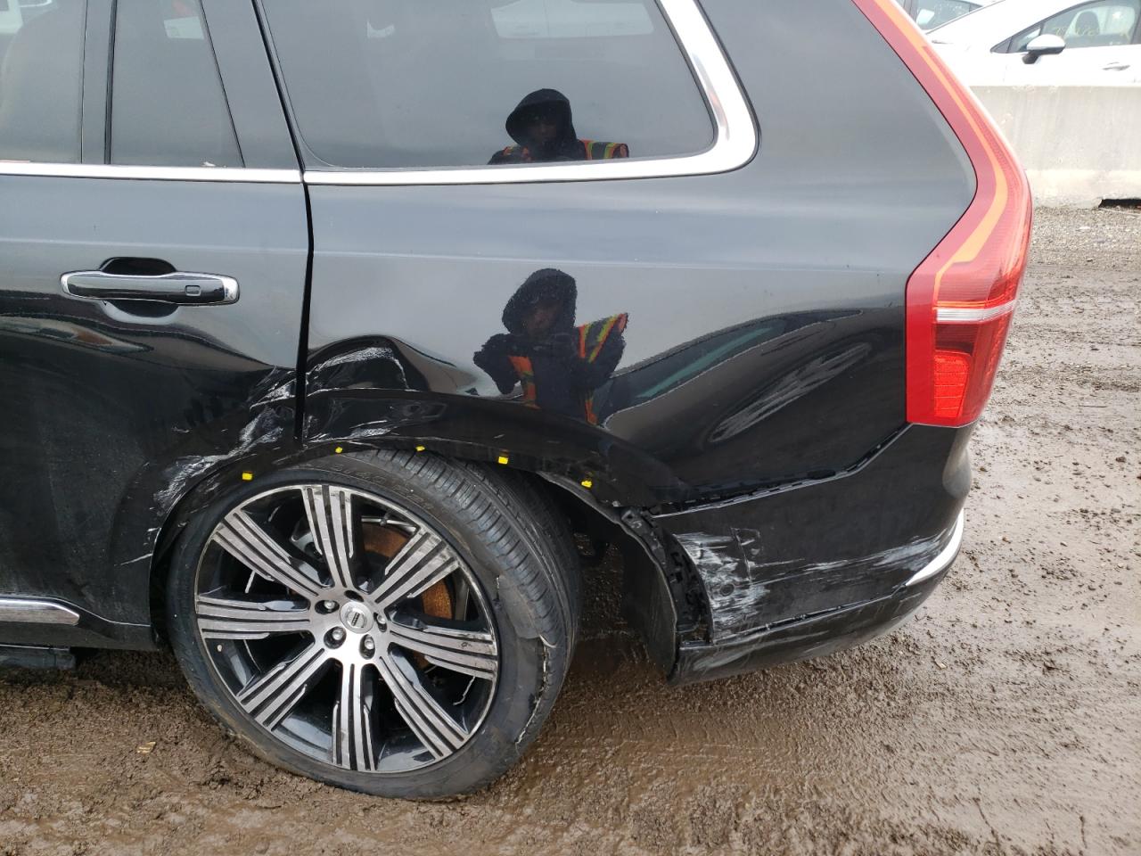 2022 Volvo Xc90 T6 Inscription Black vin: YV4A22PLXN1781862